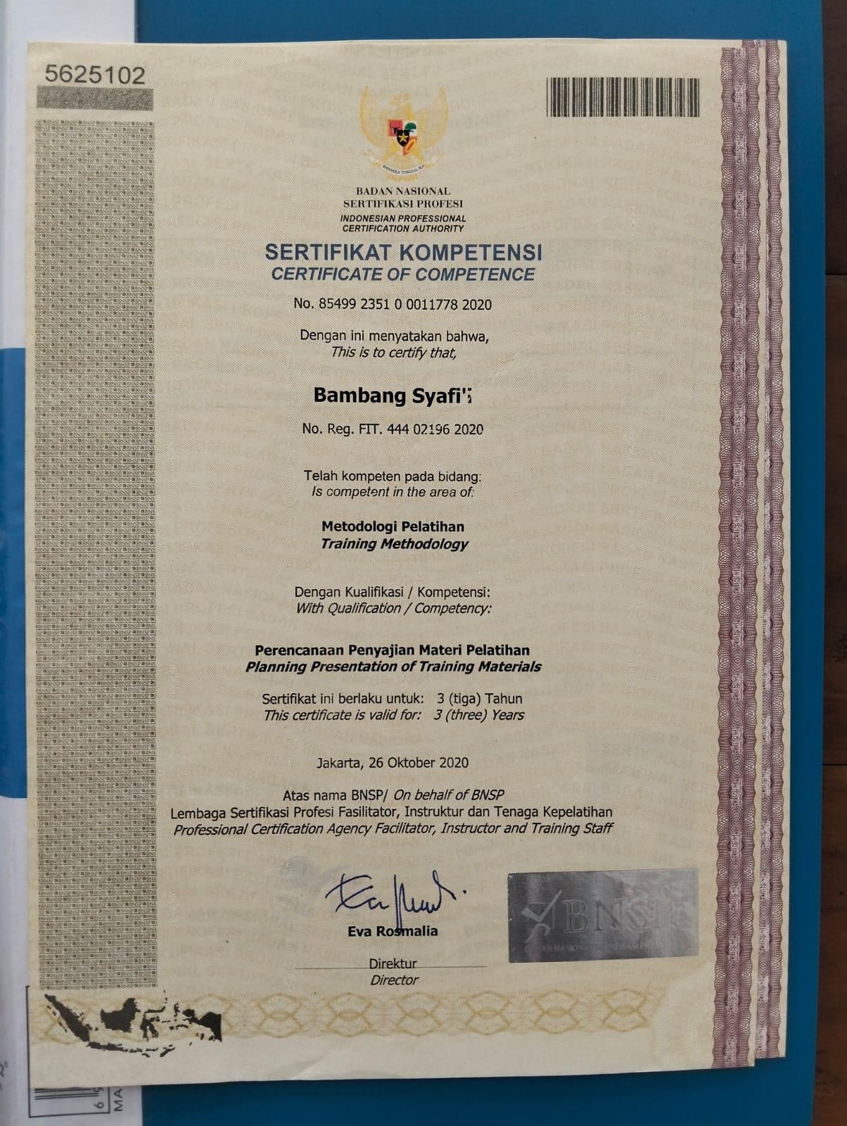 Metodologi Pelatihan (Bambang S.)